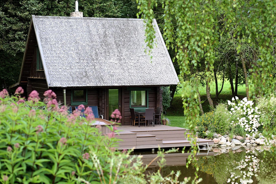 Landhaus auf dem Reiterhof Plateliai